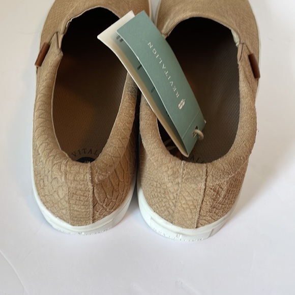 Revitalign Mens 12  Boardwalk Shoes Orthopedic  NWT Sahara - Picture 4 of 8